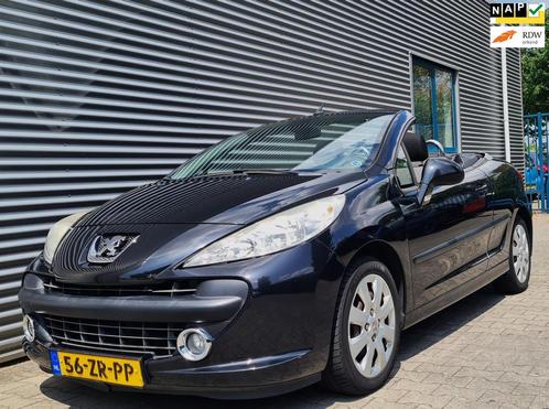 Peugeot 207 CC 1.6 VTi 05-2008 Zwart Metallic 120dkm NAP!, Auto's, Peugeot, Bedrijf, Te koop, ABS, Airbags, Boordcomputer, Centrale vergrendeling