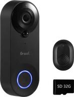 VIDEO DEURBEL MET CAM, Huis en Inrichting, Deurbellen, Ophalen, Ingebouwde camera, Zo goed als nieuw, Draadloos