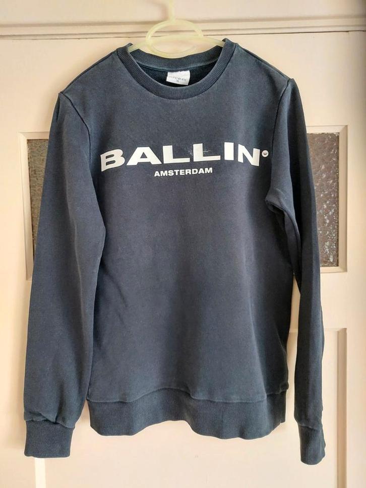 Blauwe sweater van Ballin maat XS, Kleding | Heren, Truien en Vesten, Gedragen, Maat 46 (S) of kleiner, Blauw, Ophalen of Verzenden