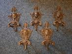 5 Grote Medusa Bronzen Kapstokhaken, Verzenden