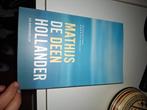 Mathijs de deen-hollander (waddenthriller), Ophalen of Verzenden, Nieuw, Mathijs de deen Hollander