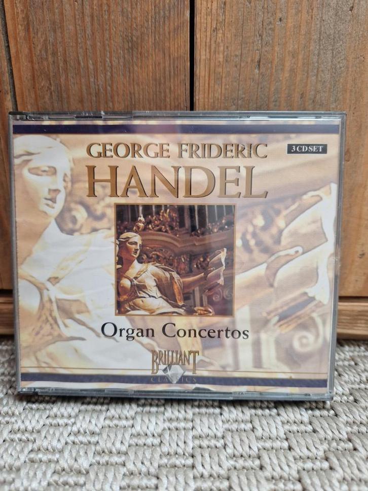 Handel - Organ Concertos - 3CD Set, Cd's en Dvd's, Cd's | Klassiek, Gebruikt, Orkest of Ballet, Barok, Boxset, Ophalen of Verzenden