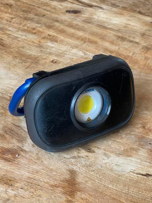 Berner 341709 LED Flood Light zaklamp/spot, Caravans en Kamperen, Zaklampen, Gebruikt, Accu, Ophalen of Verzenden