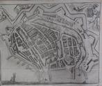 31 / De stad Vlissingen Originele gravure uit 1696, Antiek en Kunst, Ophalen of Verzenden