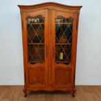 Vintage Queen Ann kast vitrinekast buffetkast boekenkast 702, Valkenswaard, Gebruikt, Info@flashbackfurniture.nl, Flashback Furniture