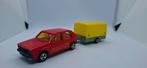 Vw Golf 1  met aanhanger  majorette, Ophalen of Verzenden, Zo goed als nieuw, Auto