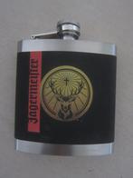 zakflesje platvink heupfles voor onderweg RVS jagermeister, Ophalen of Verzenden, Zo goed als nieuw, Overige typen