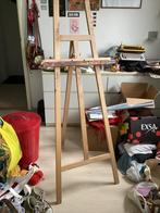 Grote houten schildersezel, Ophalen, Gebruikt, Ezel