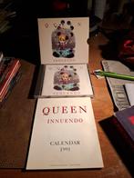 Queen innuendo met kalender en hoes, Ophalen of Verzenden, 1980 tot 2000, Gebruikt