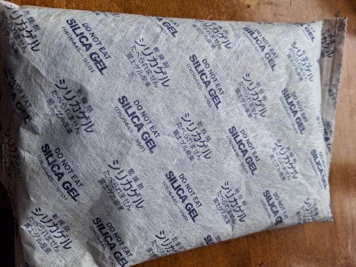 Silica-gel 500 gram netto om goed te drogen, Doe-het-zelf en Verbouw, Ventilatie en Afzuiging, Zo goed als nieuw, Ophalen of Verzenden