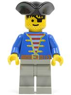 LEGO Minifig Poppetje Pirates pi005, Ophalen of Verzenden, Lego, Zo goed als nieuw