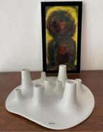 Willem Noyons fruitschaal kandelaar Fruit & Fire keramiek, Ophalen of Verzenden