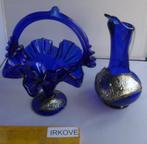 GLAZEN SET MET ZILVER * Twee Delig *, Antiek en Kunst, Antiek | Glas en Kristal, Verzenden