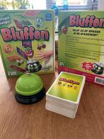 Bluffen kaartspel met bel!, Een of twee spelers, Ophalen of Verzenden, Zo goed als nieuw, Reisspel