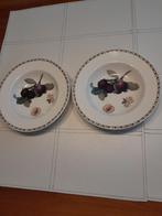 2 borden (pruim) Fine Chine Queens, Ophalen of Verzenden, Zo goed als nieuw, Bord(en), Overige stijlen