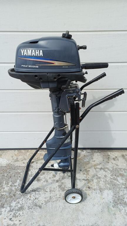 Yamaha | 4 pk | 4 takt | Langstaart, Watersport en Boten, Buiten- en Binnenboordmotoren, Gebruikt, Benzine, Buitenboordmotor, Minder dan 5 pk