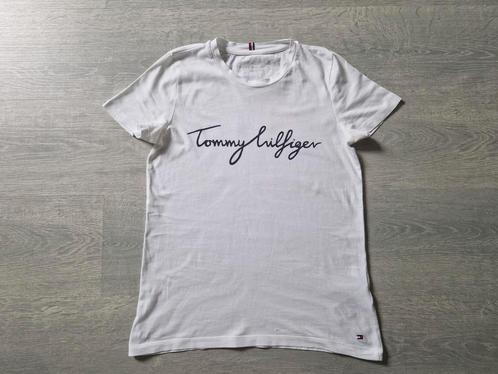 Shirtje van Tommy Hilfiger maat xxs, valt als xs., Kleding | Dames, T-shirts, Gedragen, Maat 34 (XS) of kleiner, Wit, Korte mouw