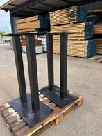 2 stevige bartafel poten, 109 cm hoog industrieel & robuust, Ophalen, Zo goed als nieuw