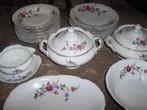 Wawel Poland Dinerservies met bloemtak / roze roos, Ophalen of Verzenden
