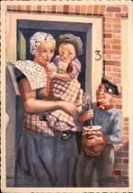VHK, Rommepot, Spakenburg, Verzamelen, Ansichtkaarten | Themakaarten, Verzenden, 1940 tot 1960, Gelopen, Klederdracht