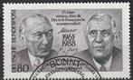 meeloper Europa Duitsland 1988 MiNr. 1351 gestempeld, Postzegels en Munten, Postzegels | Europa | Duitsland, BRD, Verzenden, Gestempeld