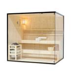 FINSE SAUNA MET 8KW KACHEL GLAZEN VOORKANT GRATIS BEZORGD!🚚, ., Fins of Traditioneel, Ophalen of Verzenden, .