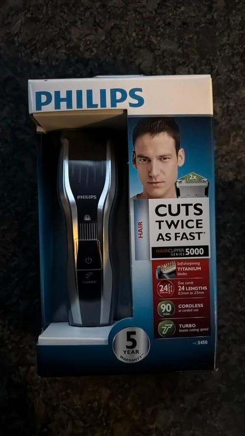 Philips HAIRCLIPPER Series 5000, Witgoed en Apparatuur, Persoonlijke-verzorgingsapparatuur, Nieuw, Scheren en Epileren, Verzenden