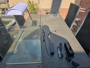 Nano cube aquarium compleet beschikbaar voor biedingen
