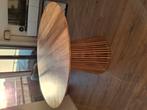 Japandi style eettafel, Ophalen, 100 tot 150 cm, Rond, Zo goed als nieuw