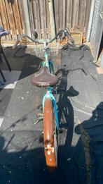 Cruiser fiets.  Leuke dames cruiser. Licht blauwe met bloem, Fietsen en Brommers, 24 inch of meer, Nirve, Staal, V-brakes