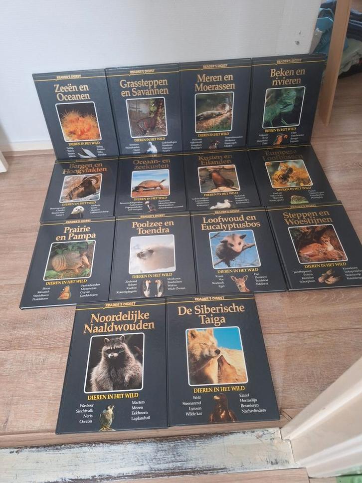 14 Reader's Digest Dieren in het Wild boeken, Boeken, Natuur, Ophalen of Verzenden