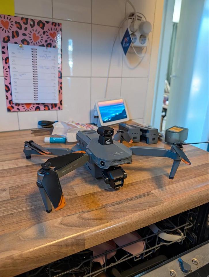 Nieuwe GPS Drone met Scherm & Touchscreen Remote, Audio, Tv en Foto, Drones, Ophalen of Verzenden