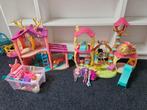 Enchantimals Boomhut en Hertenhuis incl poppetjes etc., Kinderen en Baby's, Speelgoed | Poppenhuizen, Ophalen of Verzenden, Gebruikt
