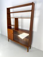 Vintage wandmeubel / roomdivider., Teakhout, Ophalen of Verzenden, Zo goed als nieuw, Minder dan 100 cm