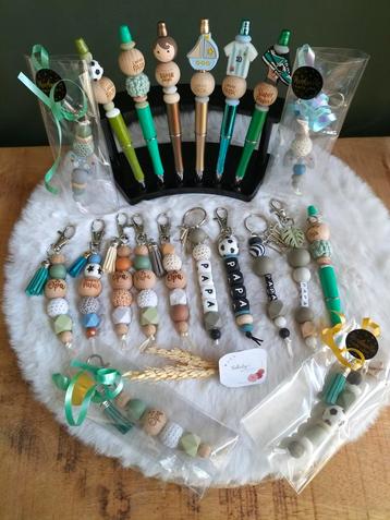 Nieuw • Cadeautje  • Sleutelhanger of pen • Papa of opa beschikbaar voor biedingen