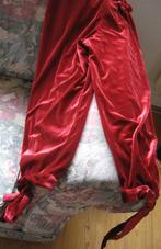 carnaval fluwelen kuitbroek, Carnaval, Maat 42/44 (L), Ophalen of Verzenden, Zo goed als nieuw