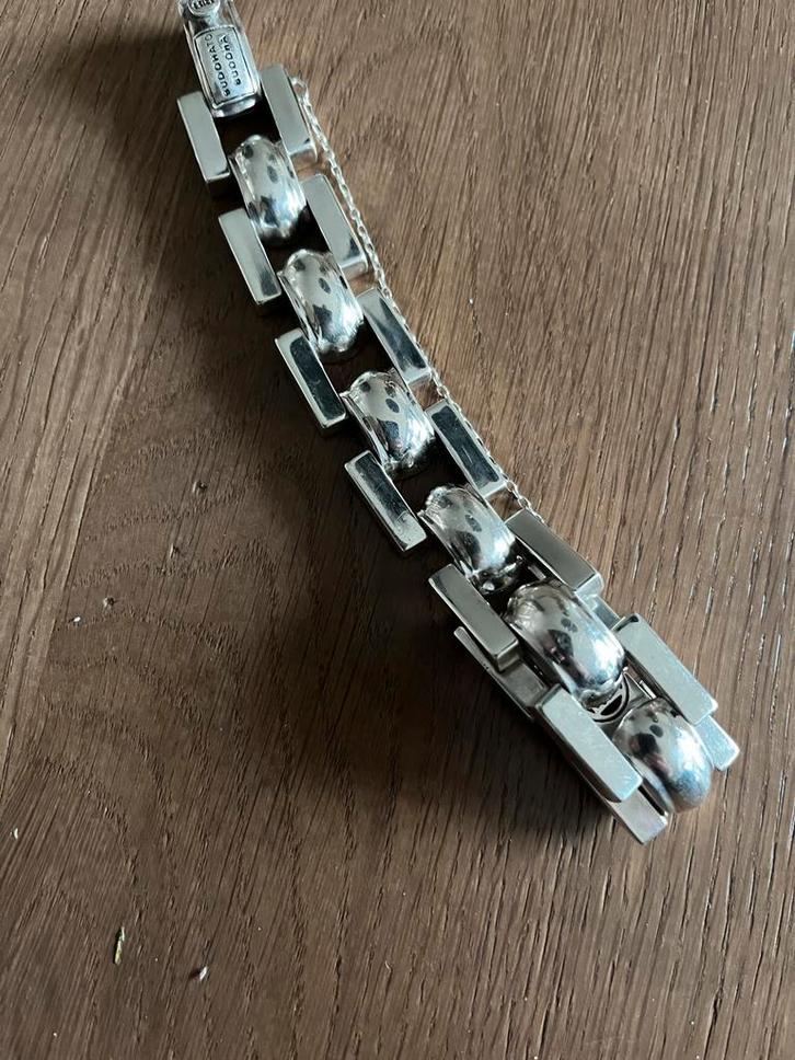 Buddha to buddha  armband Batul 19 cm, Sieraden, Tassen en Uiterlijk, Armbanden, Zo goed als nieuw, Zilver, Ophalen of Verzenden