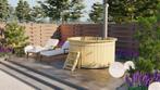 Hottub Ø200 cm met interne RVS houtkachel, Ophalen of Verzenden, Zo goed als nieuw, Hout