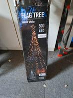 Kema Keur Flag Tree - 500 LED - Warm Wit - Nieuw, Ophalen, Nieuw, Modern