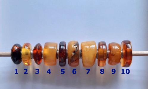 Trollbeads ambers, Sieraden, Tassen en Uiterlijk, Bedels, Zo goed als nieuw, Trollbeads, Overige materialen, 4 bedels of meer