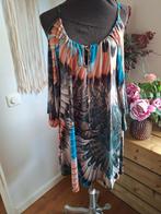 Jurk tuniek kreukvrij travelstof  stretch  maat m l xl, Kleding | Dames, Jurken, Zwart, Maat 46/48 (XL) of groter, Ophalen of Verzenden