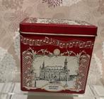 Vintage Lambertz Lebkuchen blik, Muziekdoosje. Kerstblik., Verzenden, Gebruikt, Koek(jes)