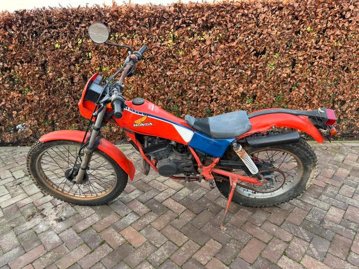 Honda tlm 50, Fietsen en Brommers, Brommers | Crossbrommers, Zo goed als nieuw, Honda, Ophalen of Verzenden