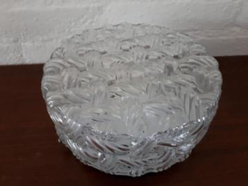Vintage retro plafonniere plafondlamp wandlamp glas jaren 60 beschikbaar voor biedingen