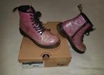 Super toffe dark pink glitter Dr. Martens biker boot maat 34, Dr Martens, Gebruikt, Schoenen, Verzenden