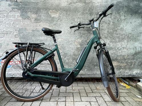 Velo de Ville aeb400 allround 8 speed Dames Groen Mat 50cm, Fietsen en Brommers, Fietsen | Dames | Damesfietsen, Gebruikt, Overige merken