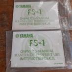 Yamaha FS1 Instructieboekje, Ophalen of Verzenden, Gebruikt