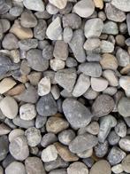 Alpengrind grijs creme beige zachte kleuren ronde grind tuin, Overige materialen, Verzenden, Nieuw, Grind