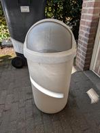 Afvalemmer met Draaideksel, Huis en Inrichting, Woonaccessoires | Prullenbakken, Ophalen, Kunststof, Gebruikt, 50 tot 75 cm