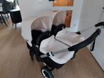 Tweelingwandelwagen Bugaboo Donkey duo extension black, Kinderen en Baby's, Kinderwagens en Combinaties, Gebruikt, Verstelbare duwstang
